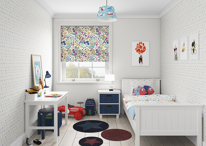 Field Flowers, Elderberry - Roman Blind - Image 5